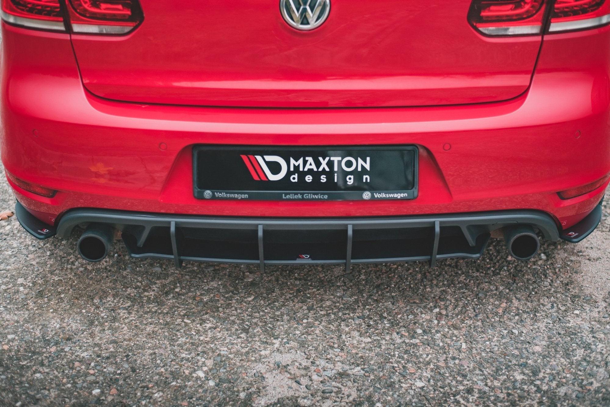 Racing-Durability-Diffuser-V.2-Volkswagen-Golf-GTi-MK6-Black