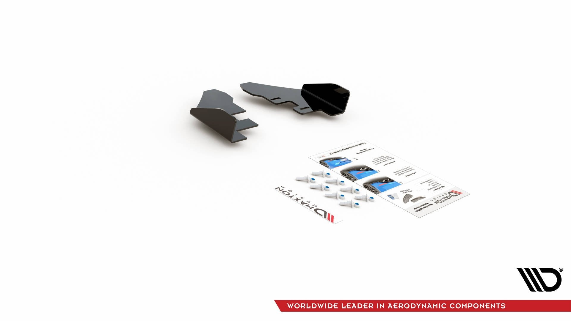 Rear-Side-Flaps-Volkswagen-Golf-GTi-MK6---Gloss-Black