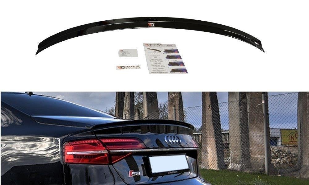 Spoiler-Cap-Audi-S8-D4-FL---Gloss-Black
