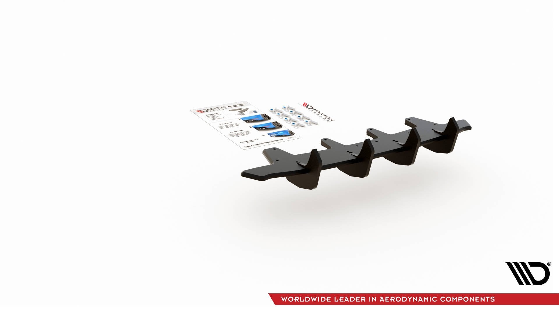 Racing-Durability-Diffuser-Mercedes-AMG-C43-Coupe-C205-Black