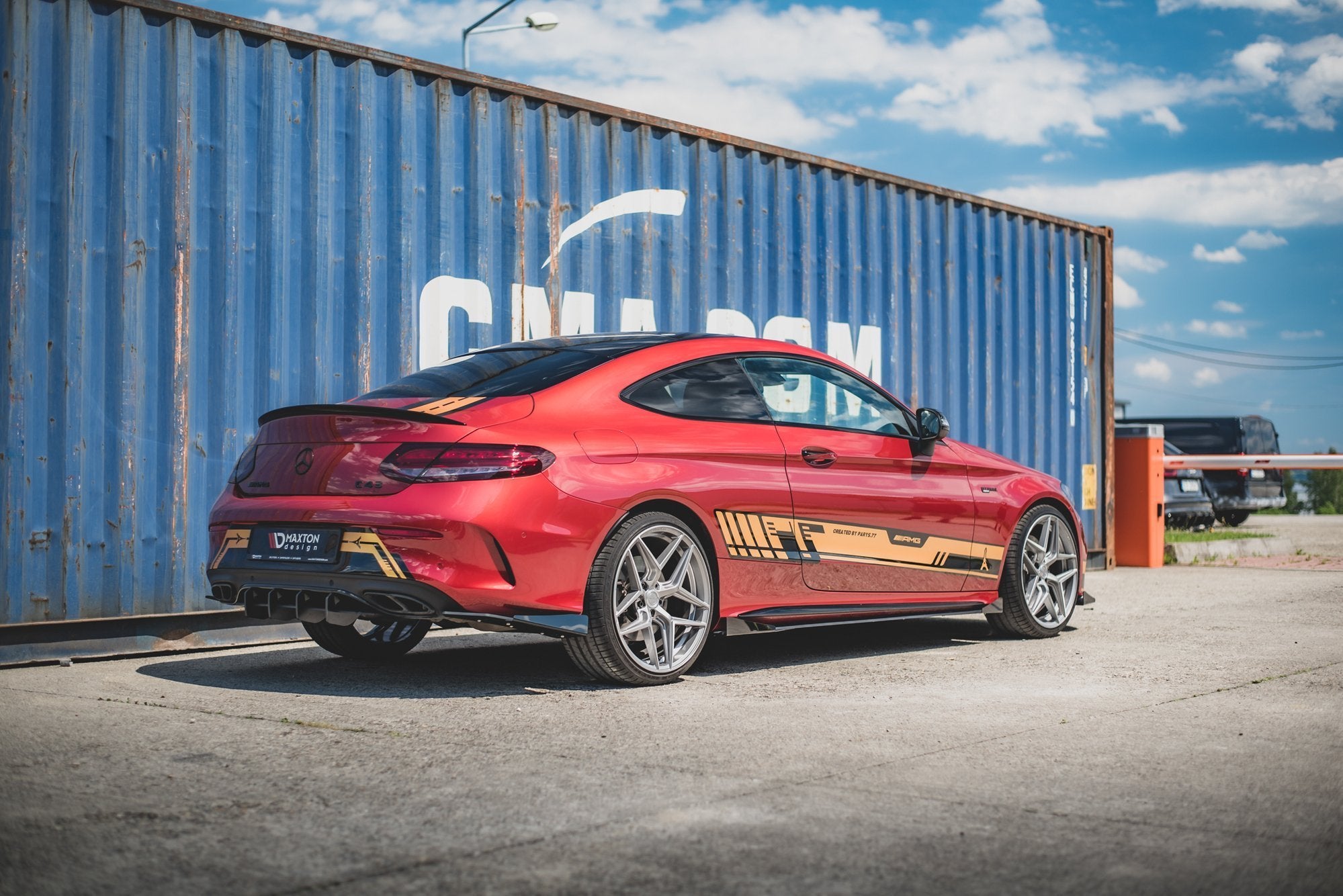 Side-Splitters+Flaps-Mercedes-AMG-C43-Coupe-C205-GB