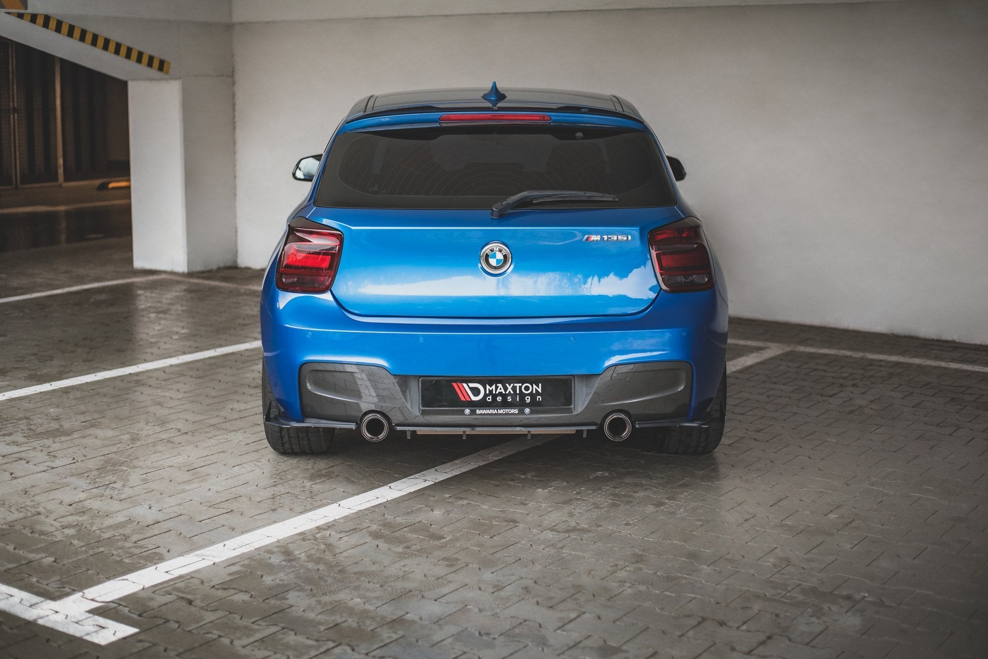 Racing-Durability-Rear-Diffuser-BMW-M135I-F20---Red-Line