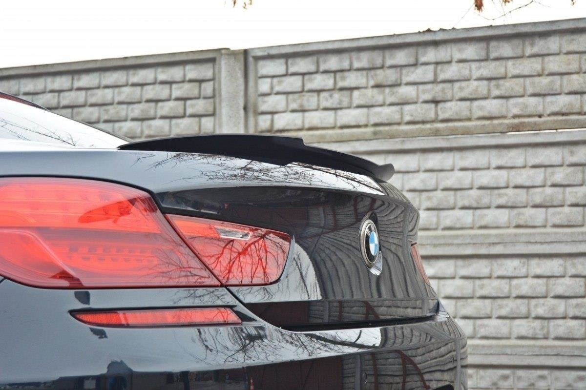Spoiler-Cap-For-BMW-6-Gran-Coupé-Mpack---Gloss-Black