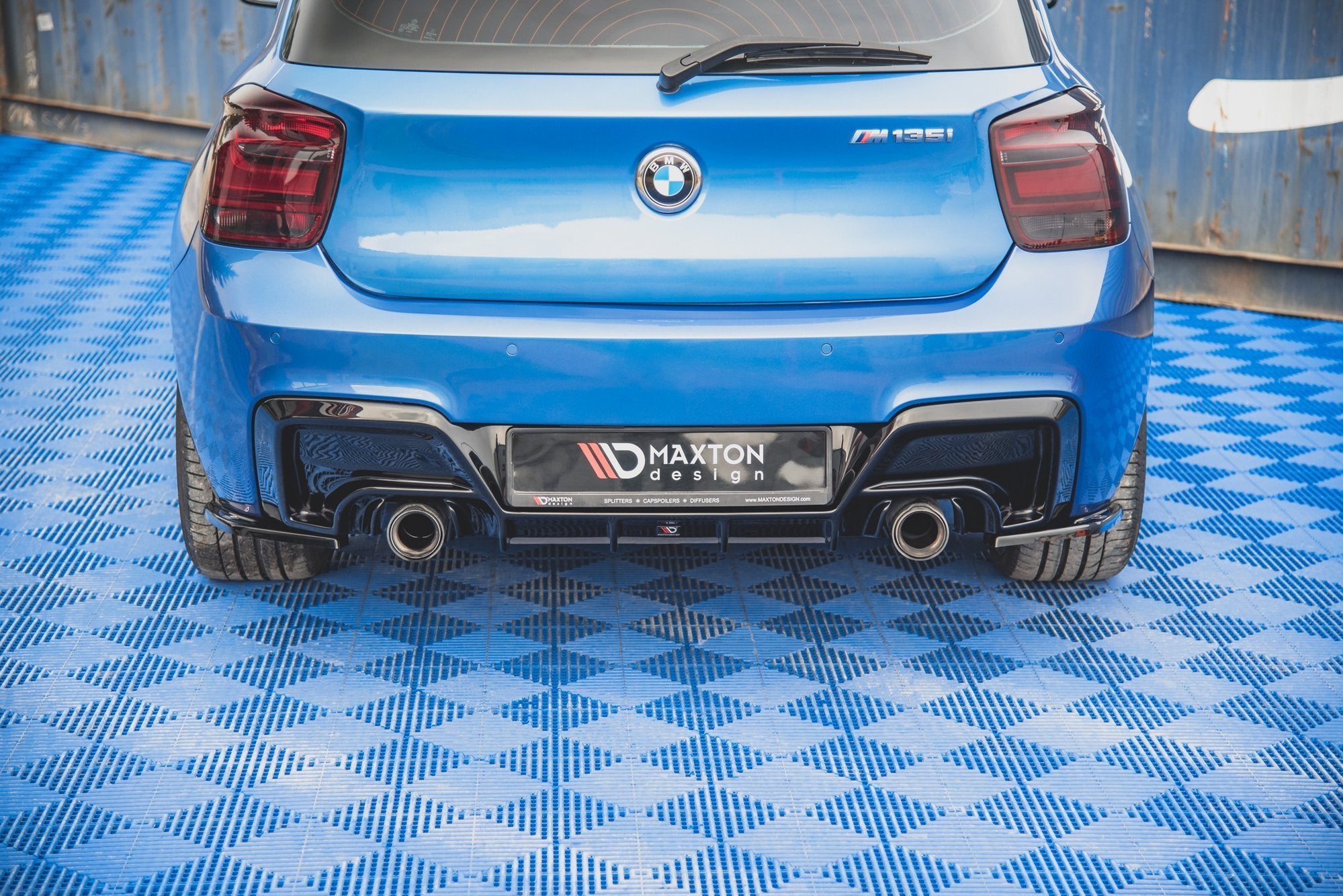 Rear-Side-Splitters-V.2-BMW-M135I-F20---Gloss-Black