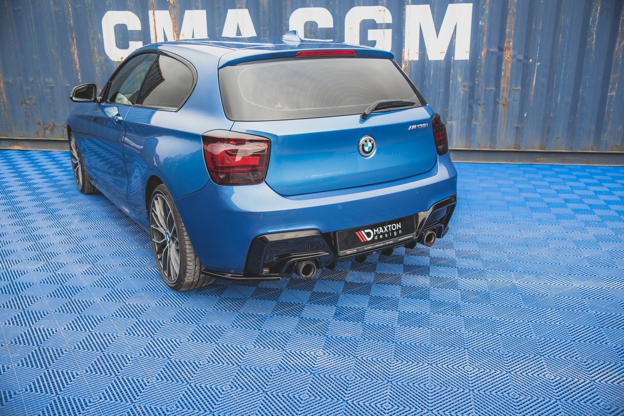 Rear-Side-Splitters-V.2-BMW-M135I-F20---Gloss-Black