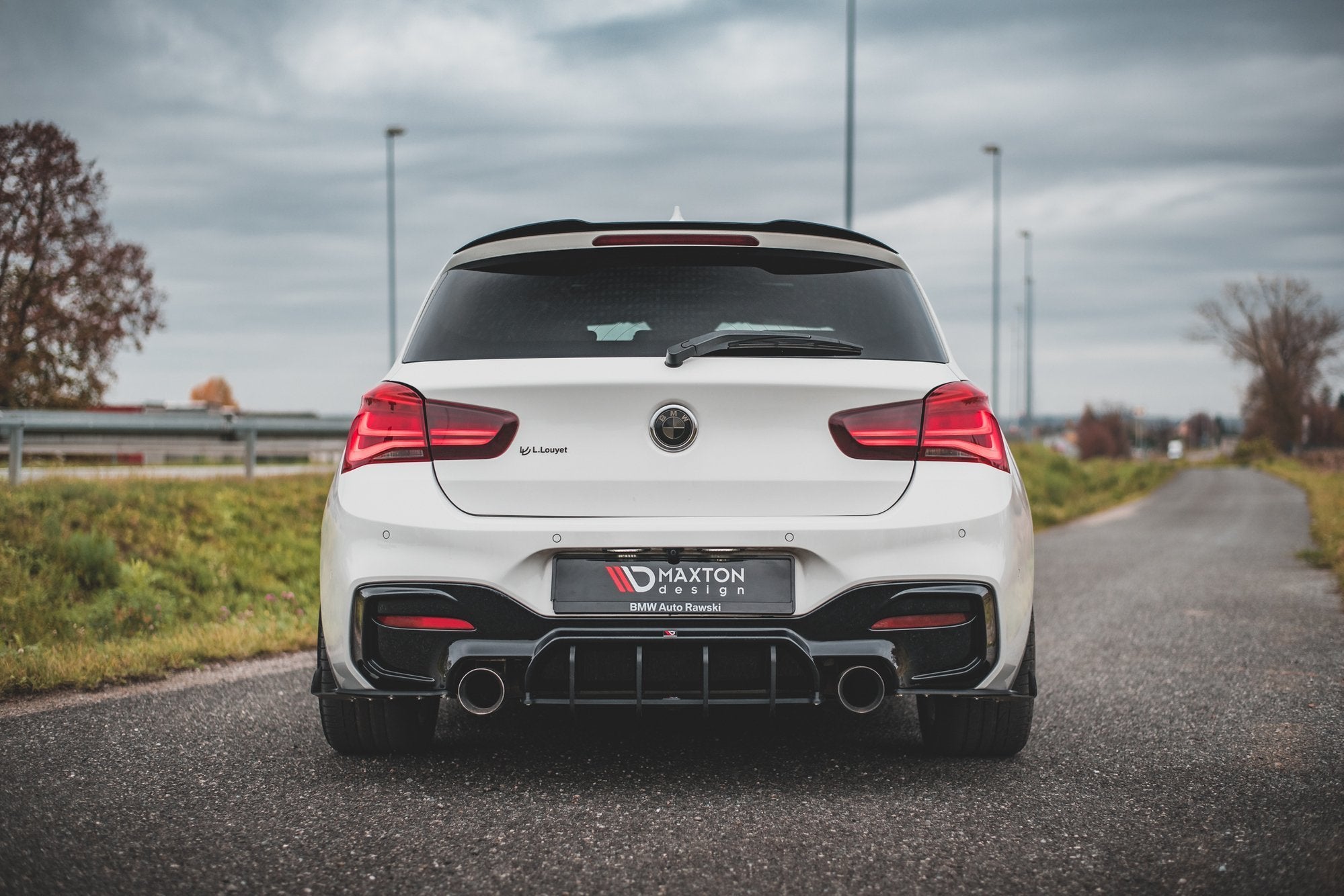 Racing-Durability-Rear-Diffuser-V.4-BMW-M140I---Red-Line