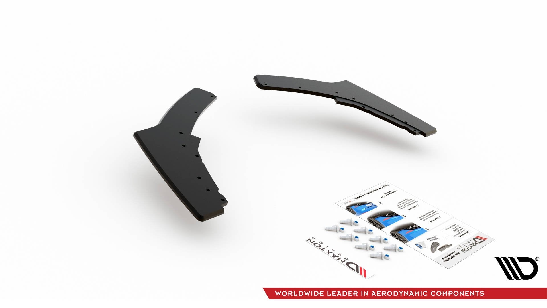 Side-Splitters-V.2-For-BMW-1-F20-M-Pack-M140I--Black