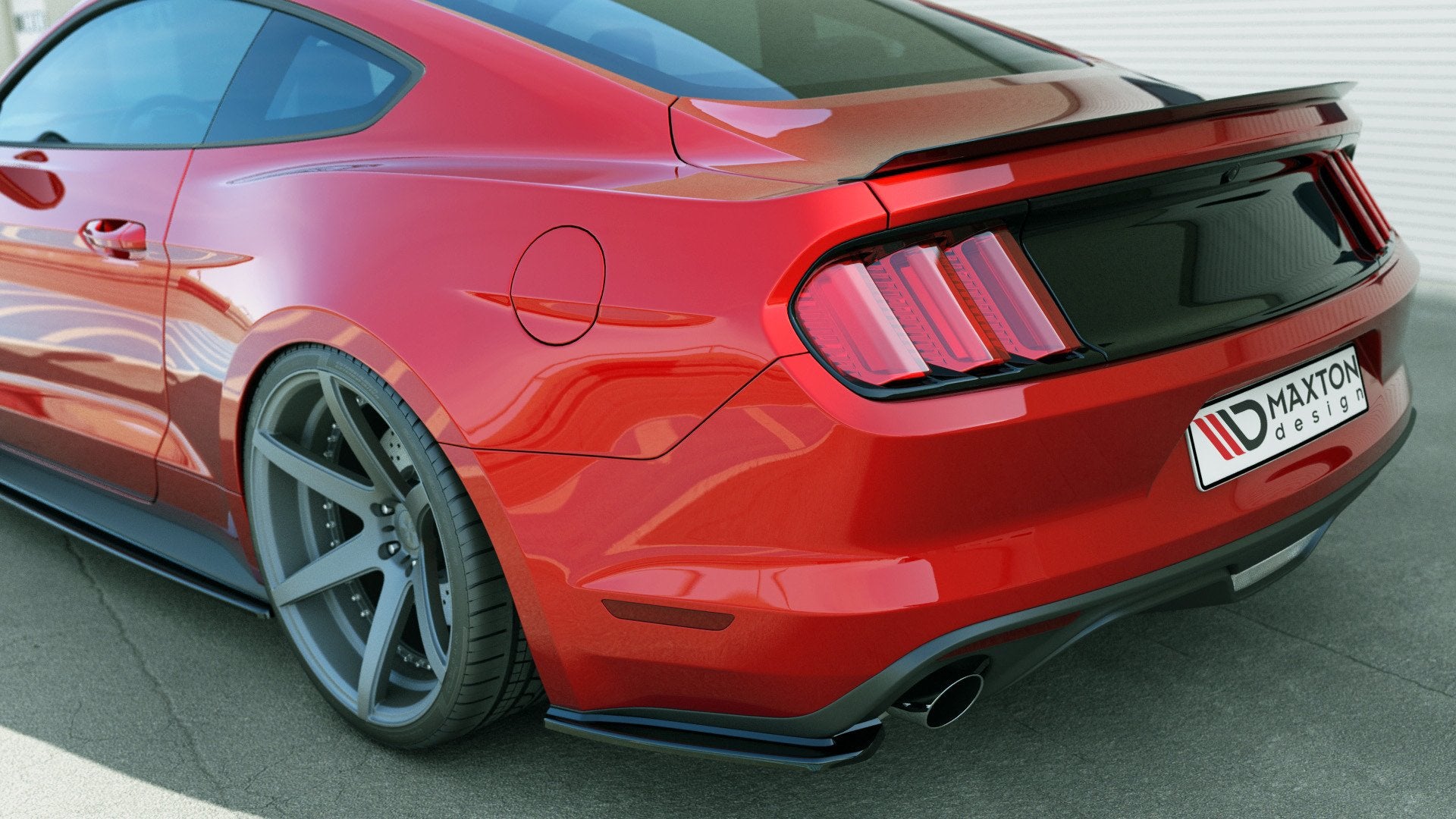 Spoiler-Cap-Ford-Mustang-/-Mustang-GT-MK6---Gloss-Black