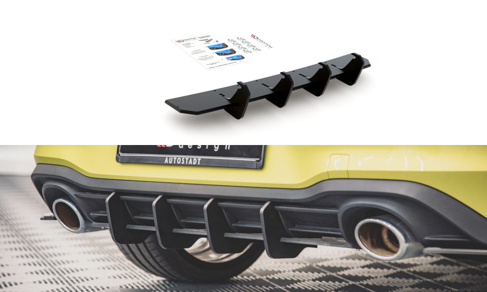 Diffuser-V.1-Volkswagen-Golf-8-GTi-Clubsport-Black