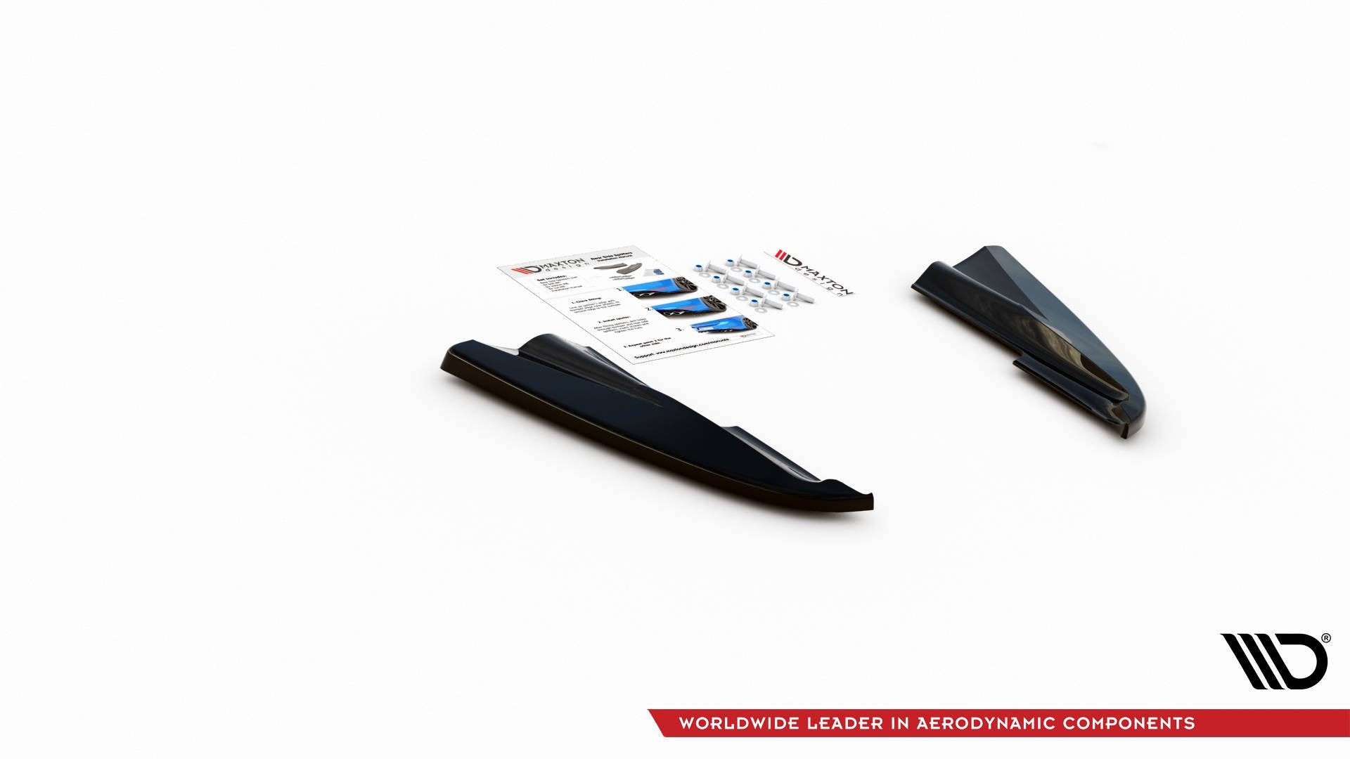 Rear-Side-Splitters-Volvo-S60-R-Design-MK2---Gloss-Black