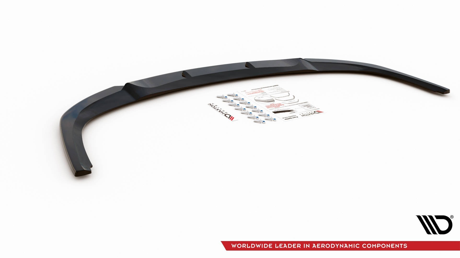 Front-Splitter-Mitsubishi-Lancer-Sportback-MK8---Gloss-Black