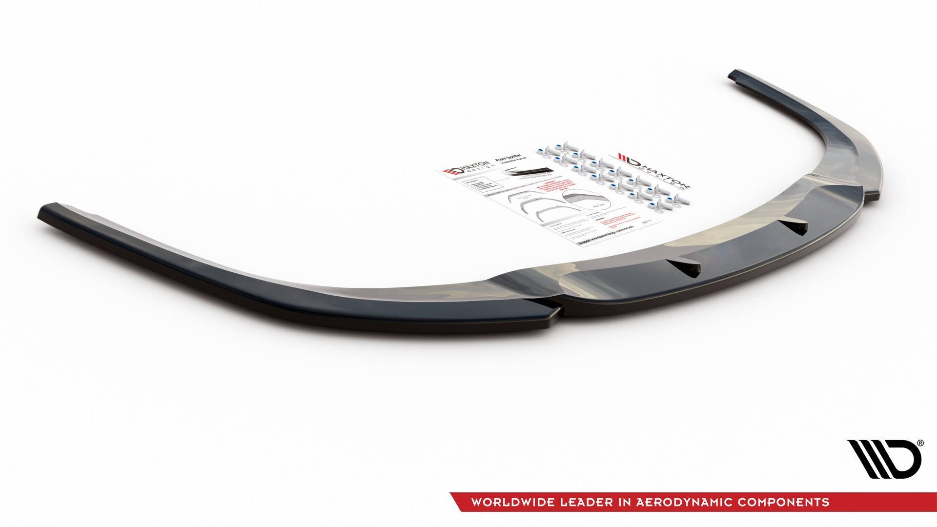 Front-Splitter-Mitsubishi-Lancer-Sportback-MK8---Gloss-Black
