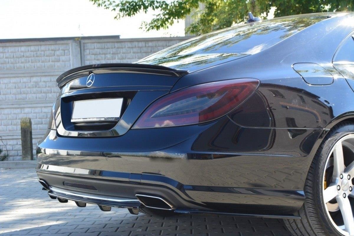 Spoiler-Cap-Mercedes-CLS-C218-AMG-Line---Gloss-Black