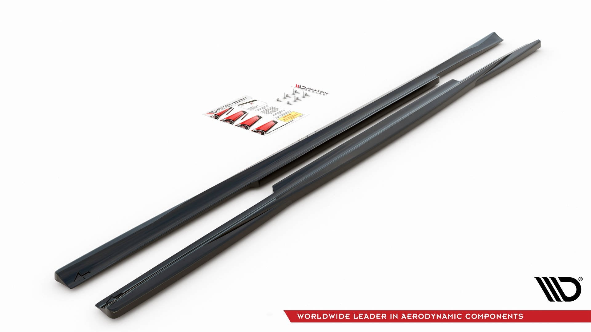 Side-Skirts-Diffusers-Mercedes-Benz-C-W205---Gloss-Black