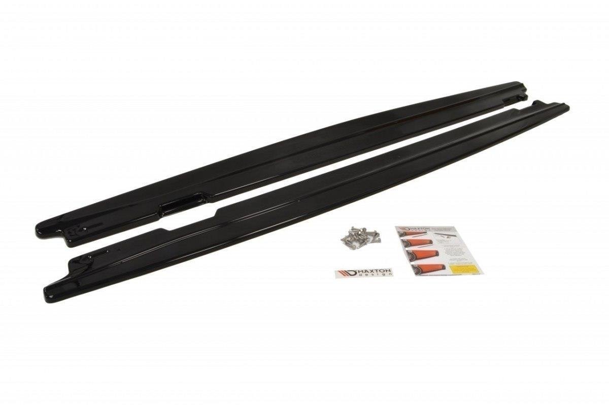 Side-Skirts-Diffusers-For-BMW-5-E60/61-M-Pack---Gloss-Black