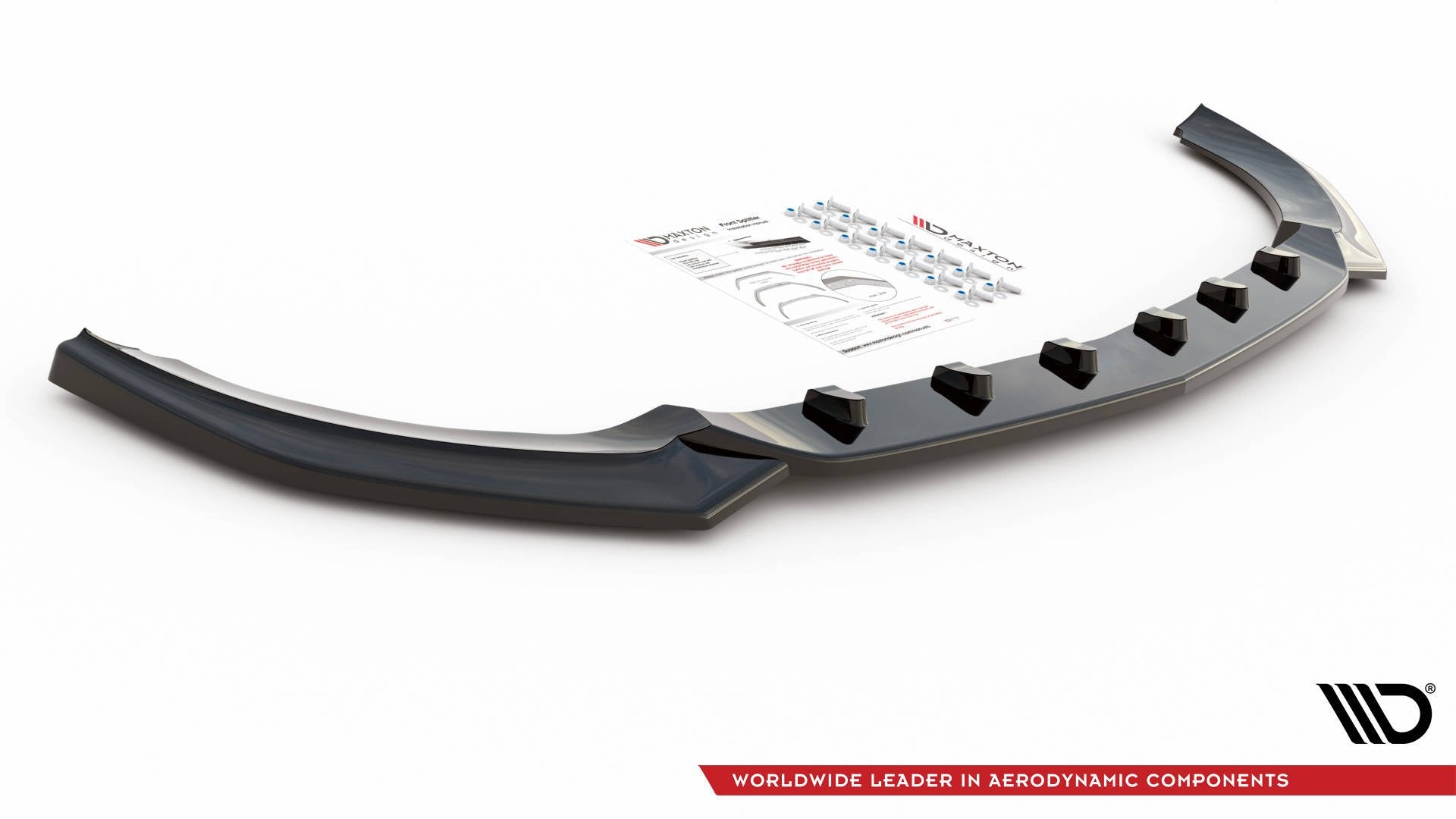 Front-Splitter-Mercedes-Benz-E-W213---Gloss-Black