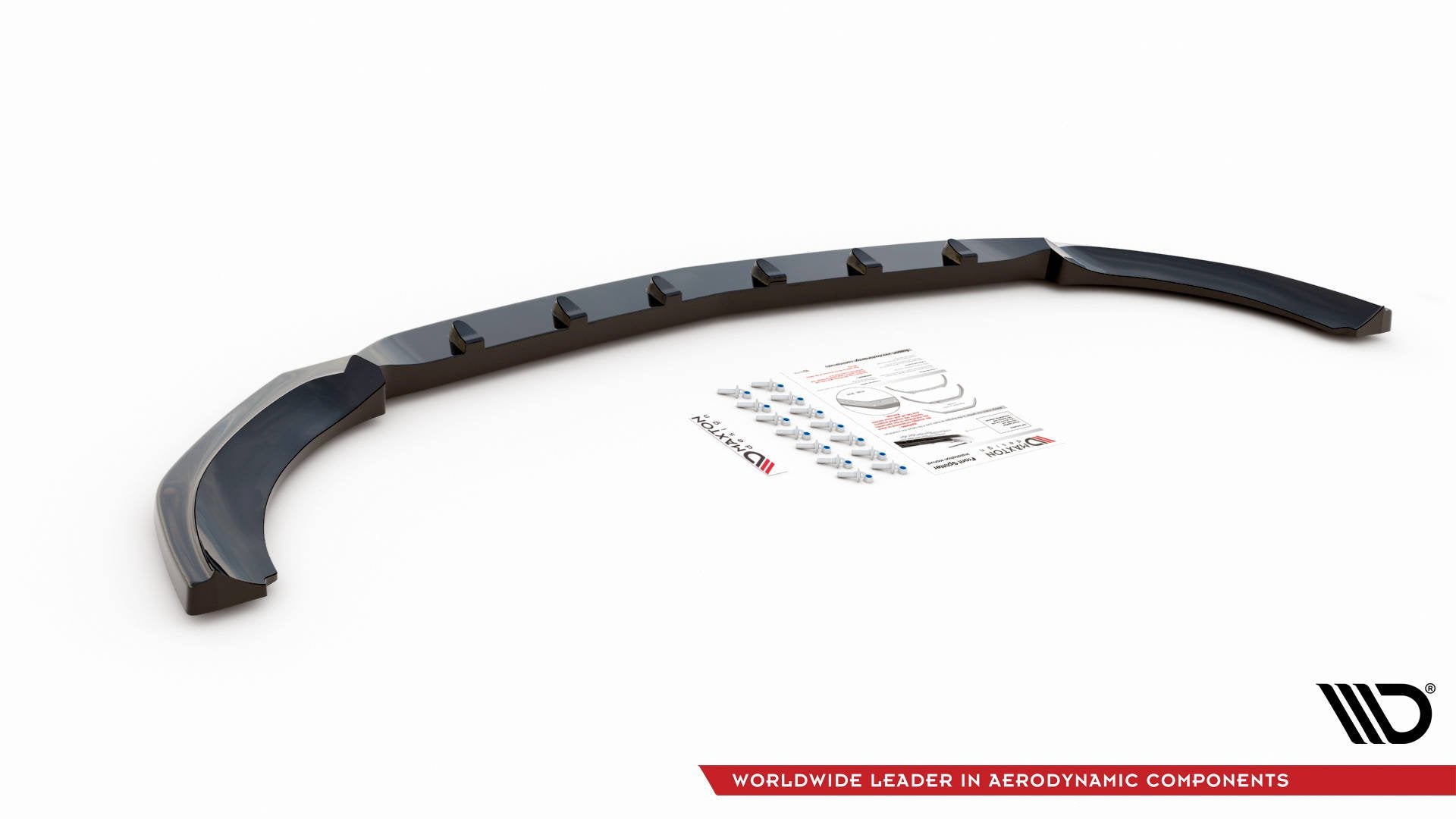 Front-Splitter-Mercedes-Benz-E-W213---Gloss-Black