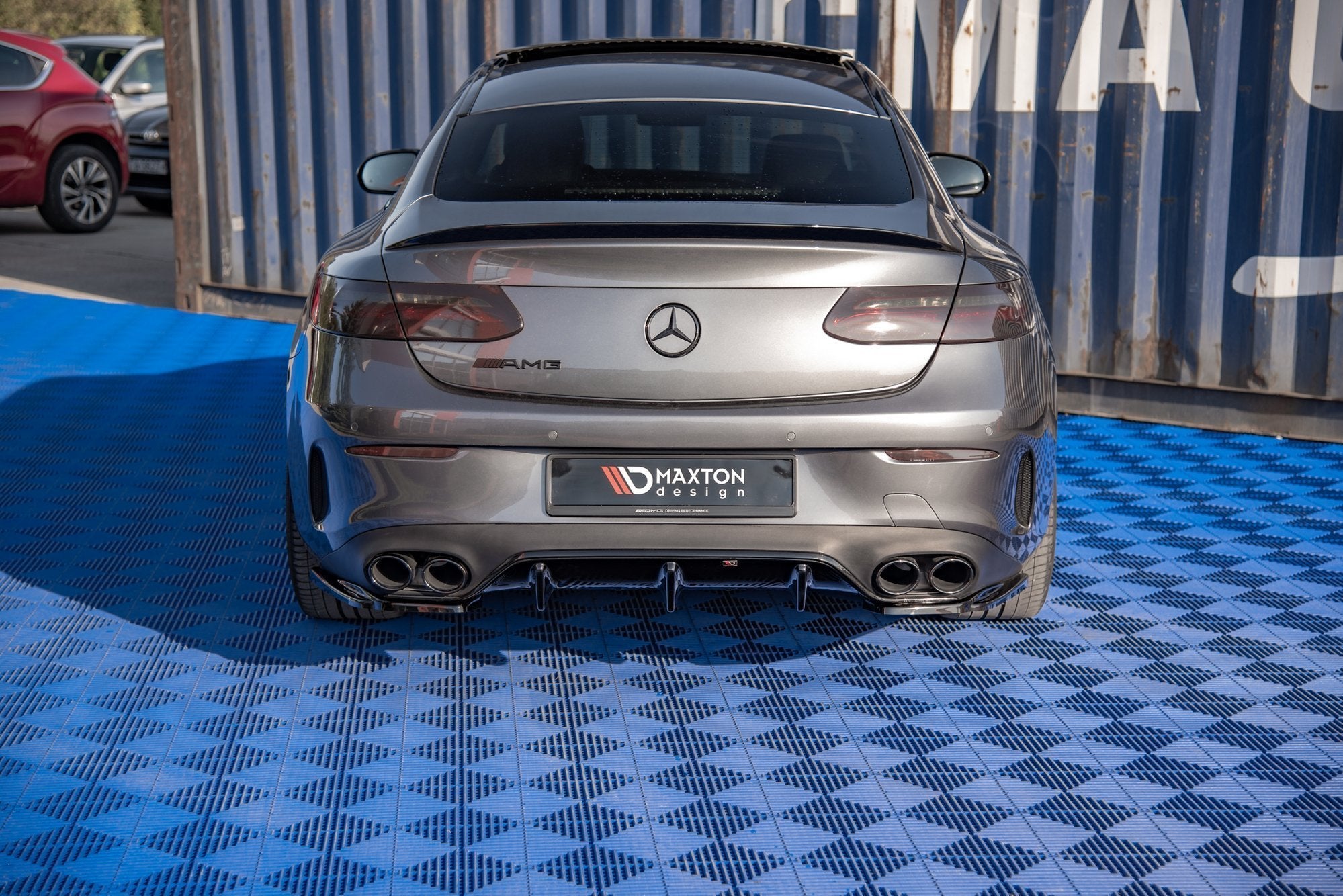 Rear-Valance-Mercedes-AMG-E53-Coupe-C238---Gloss-Black