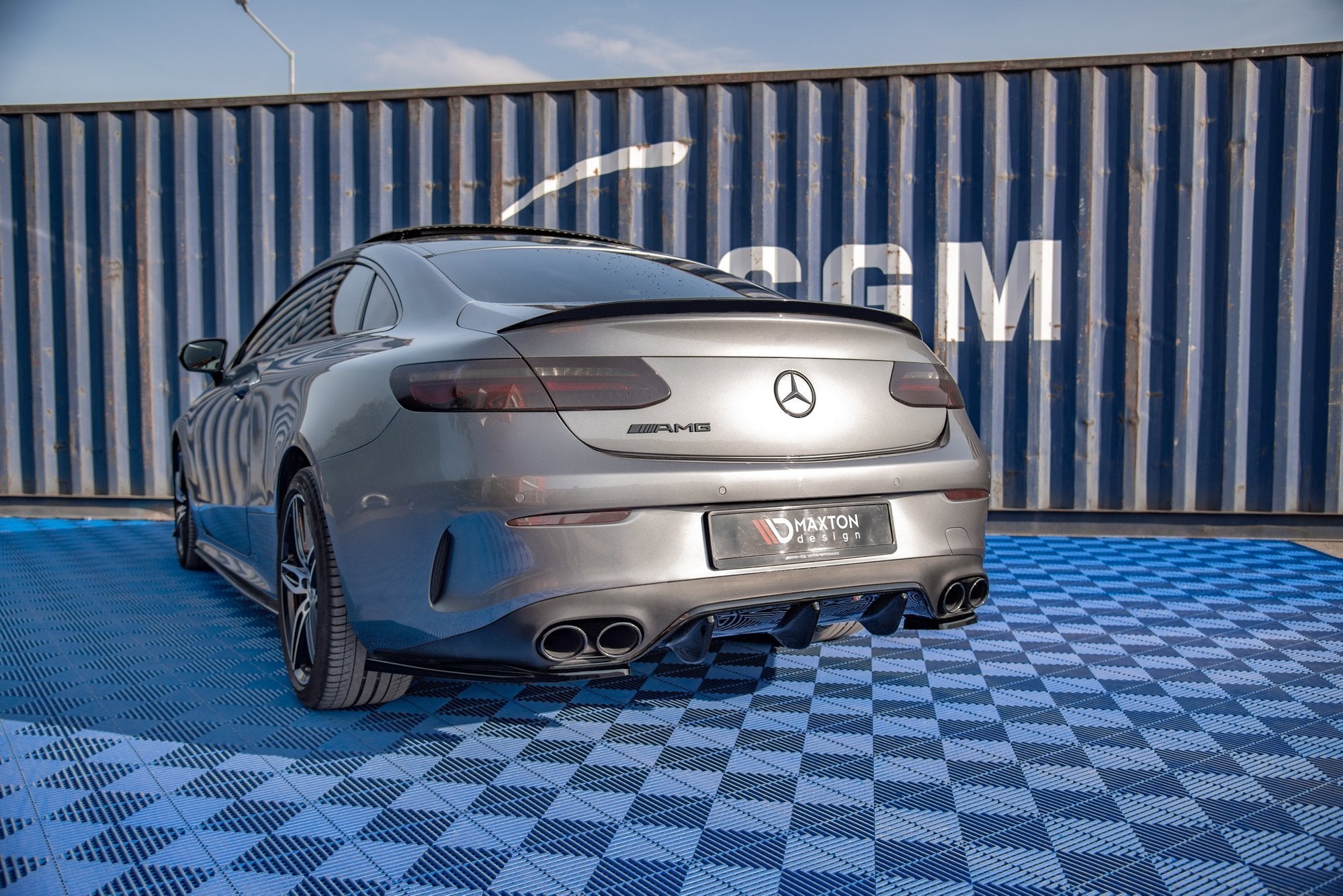Rear-Valance-Mercedes-AMG-E53-Coupe-C238---Gloss-Black