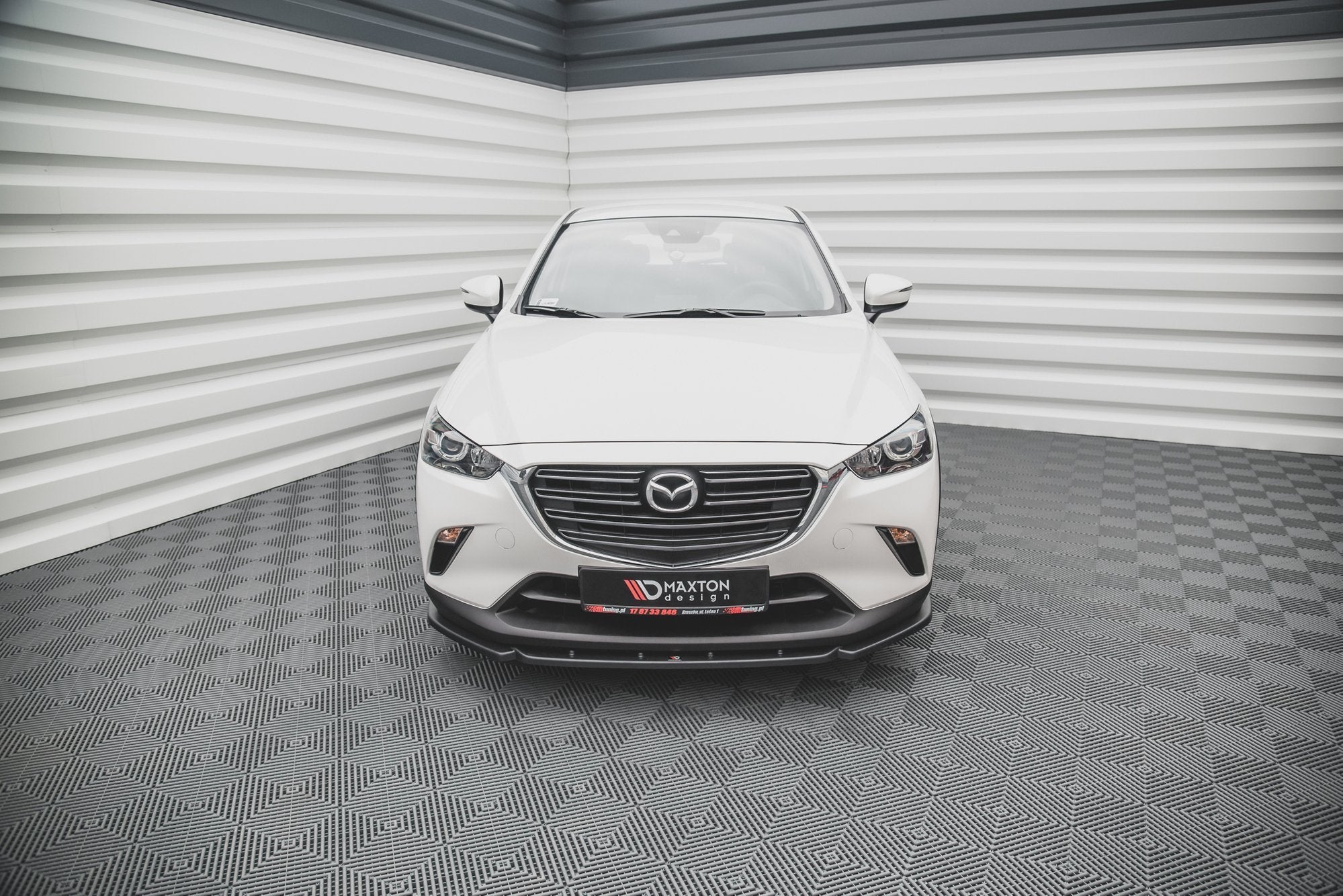 Front-Splitter-V.2-Mazda-CX-3---Gloss-Black