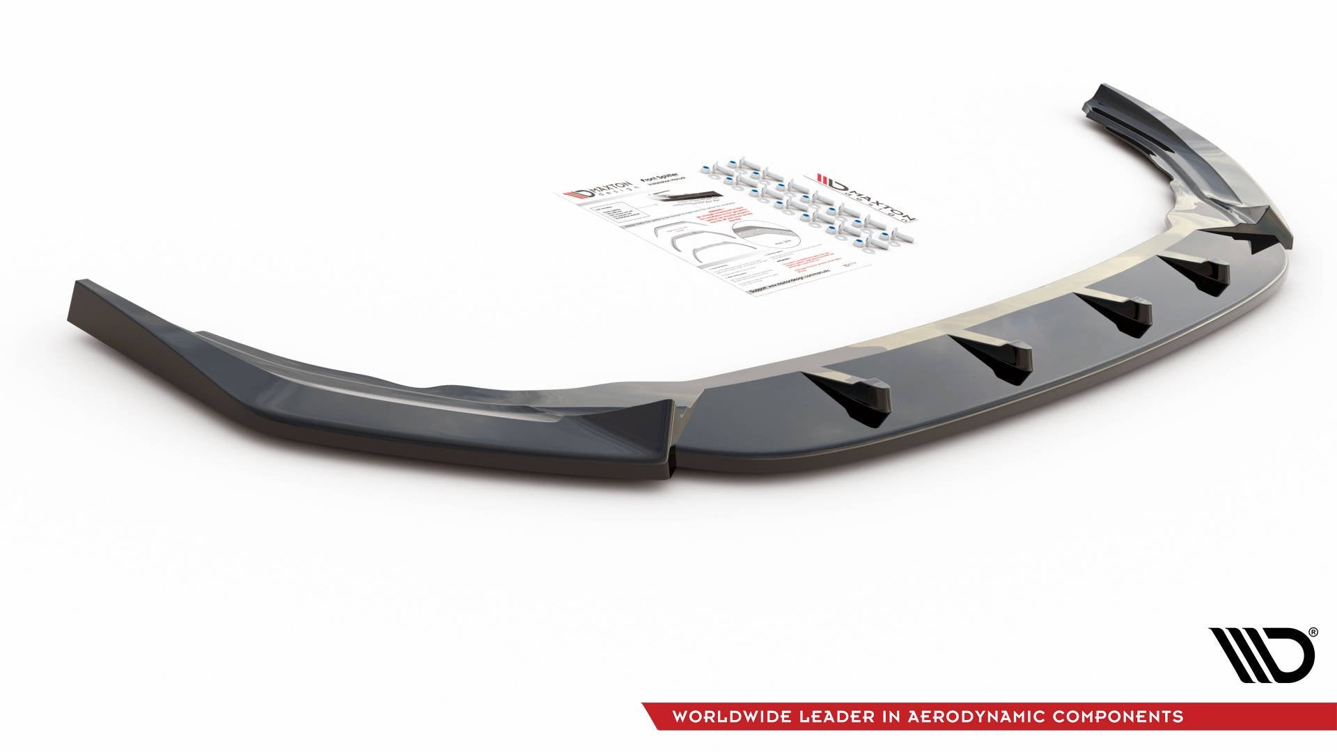 Front-Splitter-V.2-Volkswagen-Golf-R-MK8---Gloss-Black