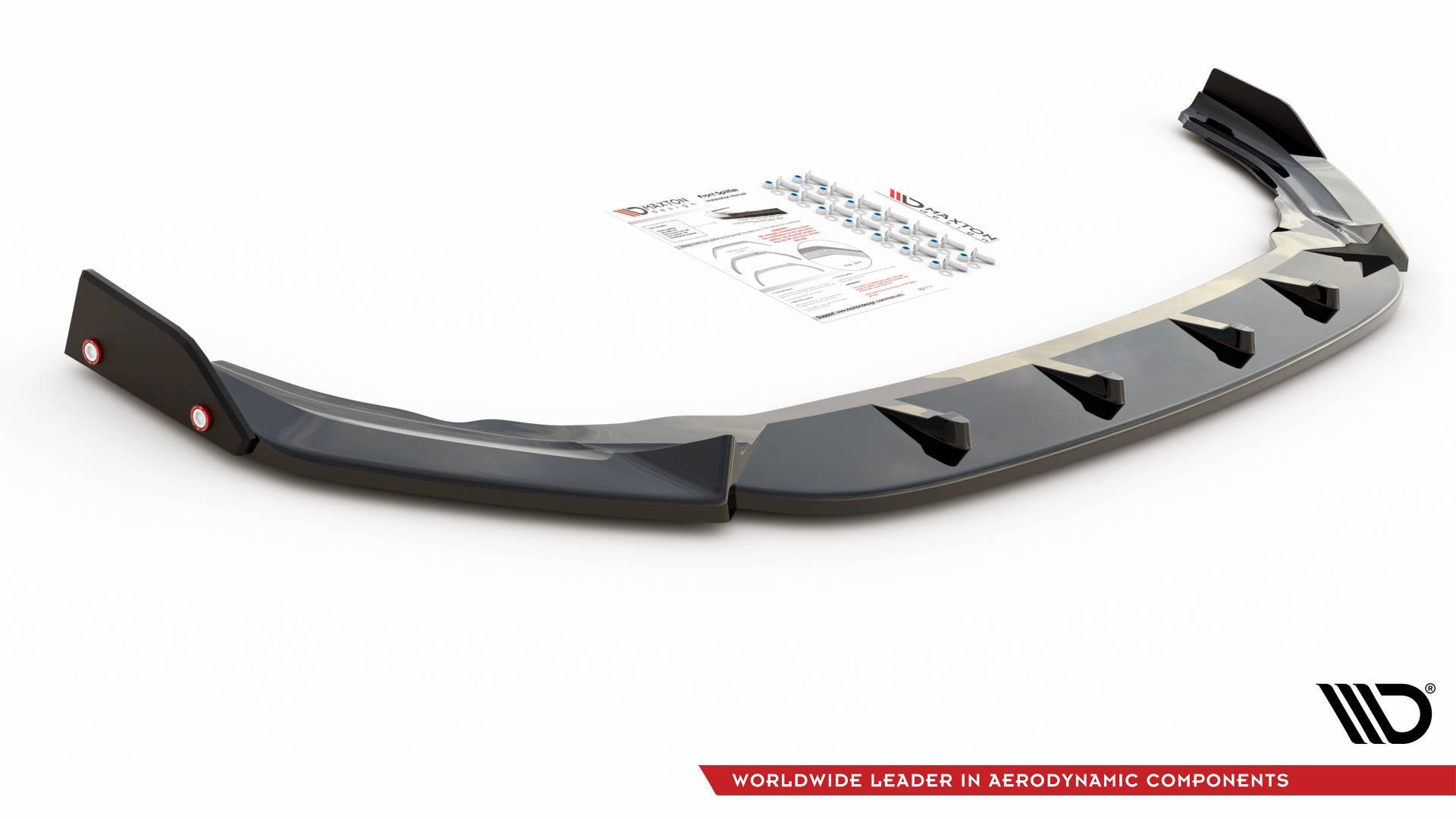 Front-Splitter-+-Flaps-V.2-Volkswagen-Golf-R-MK8-Not-Primed