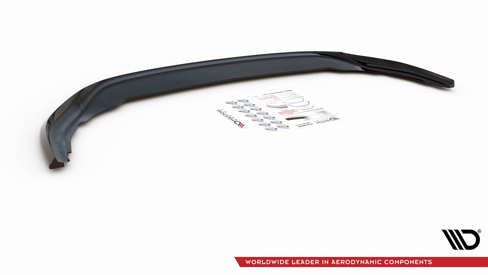 Front-Splitter-V.5-Volkswagen-Golf-R-MK8---Gloss-Black