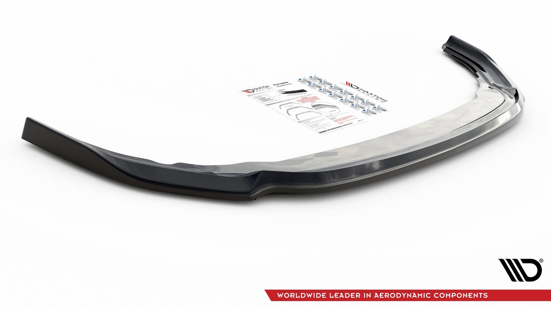 Front-Splitter-V.6-Volkswagen-Golf-R-MK8---Gloss-Black