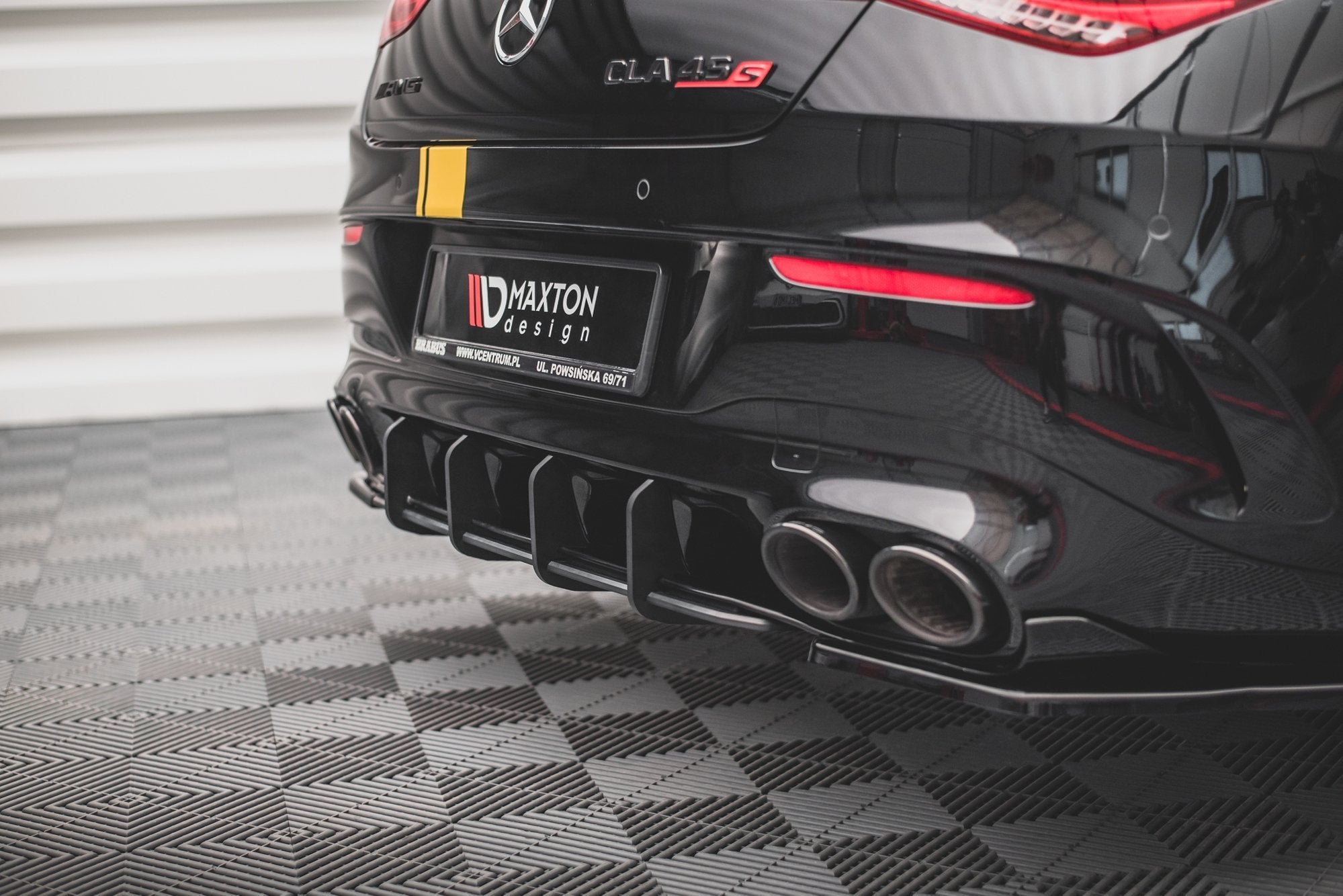 Street-Pro-Diffuser-Mercedes-AMG-CLA-35-/-45-Aero-C118-Red-L
