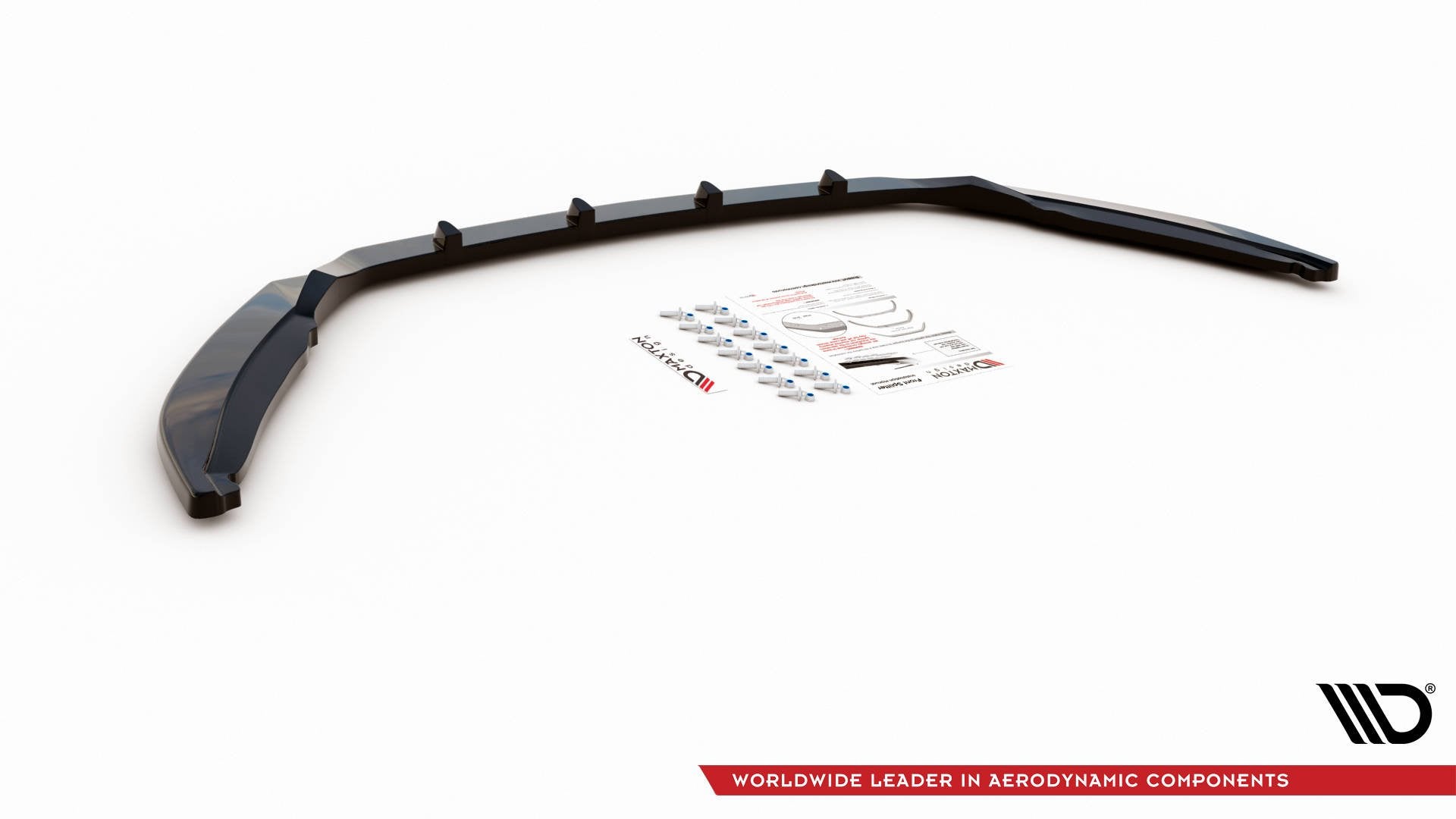 Front-Splitter-V.2-Skoda-Octavia-MK3-Facelift---Gloss-Black