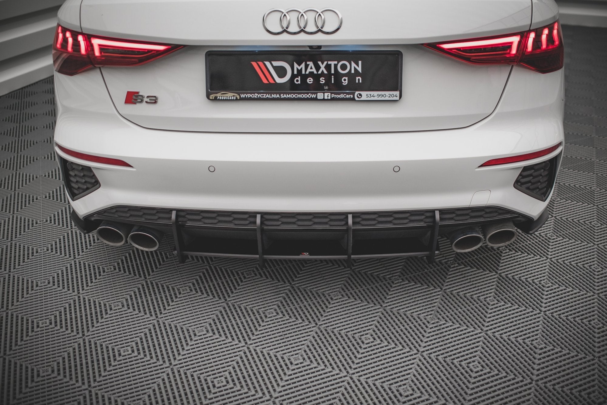 Street-Pro-Rear-Diffuser-Audi-S3-Sportback-8Y---Black