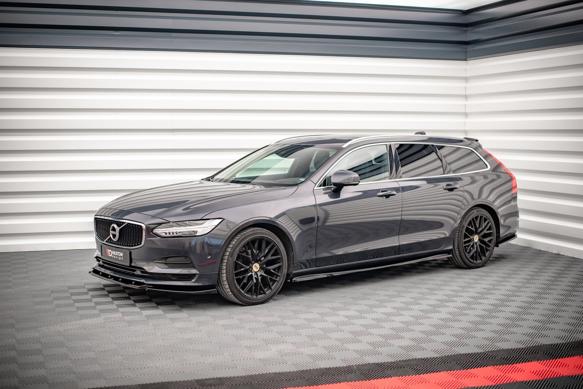Side-Skirts-Diffusers-Volvo-V90-MK2---Gloss-Black