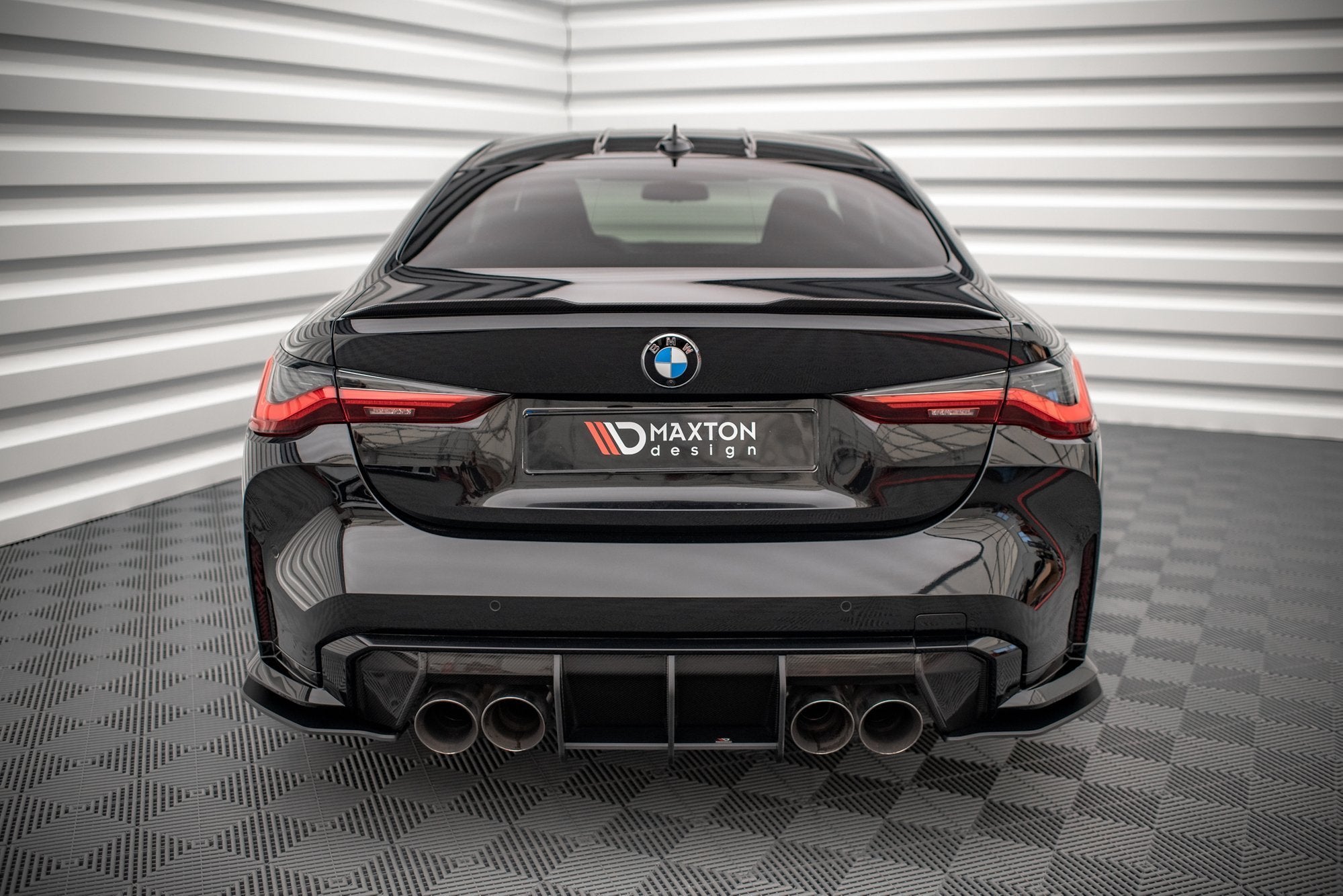 Street-Pro-Rear-Diffuser-BMW-M4-G82---Black