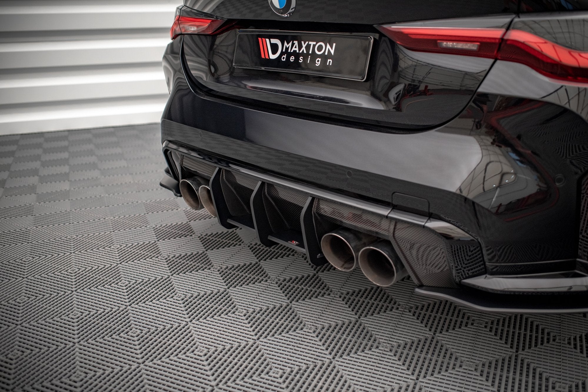 Street-Pro-Rear-Diffuser-BMW-M4-G82---Black