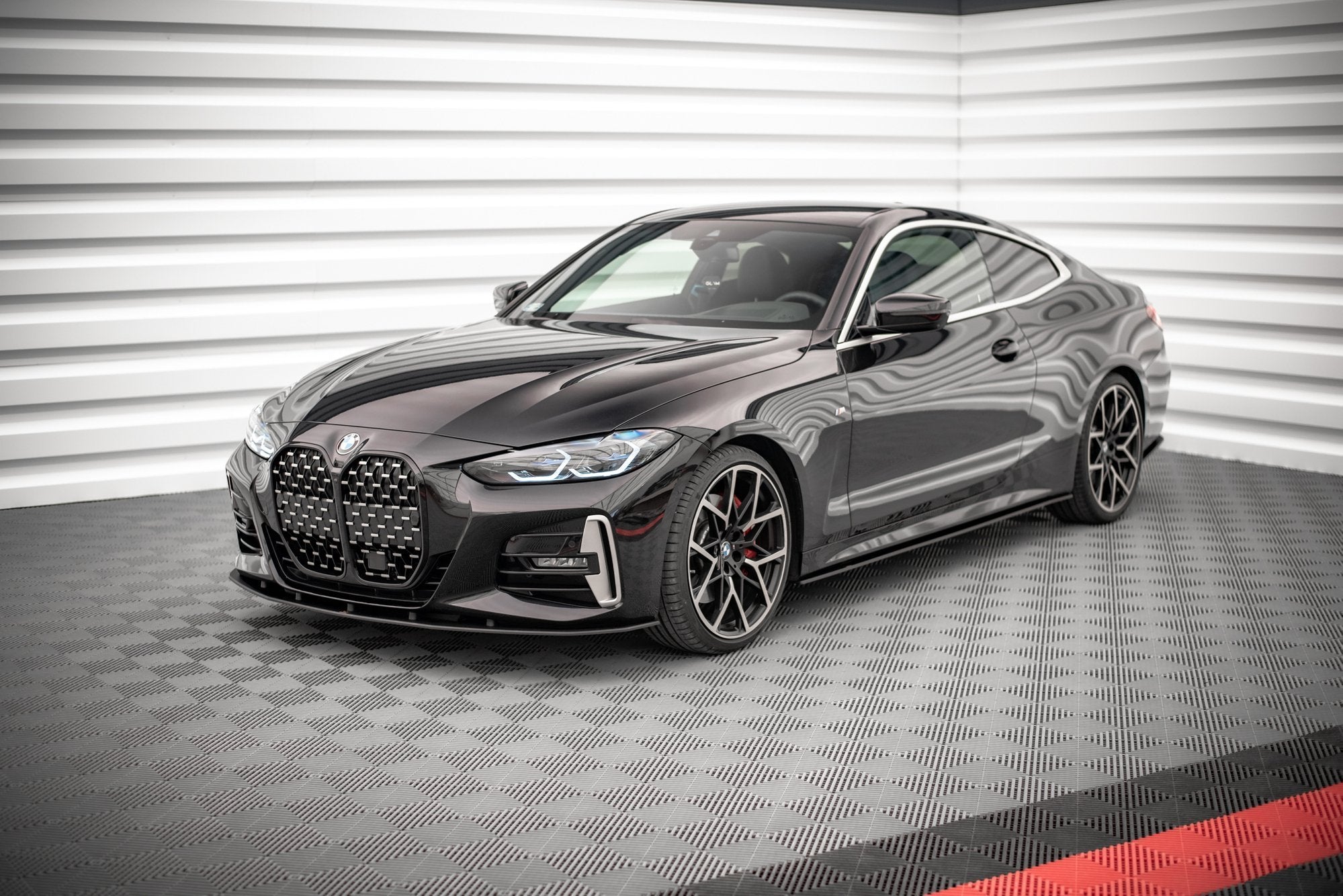 Street-Pro-Front-Splitter-BMW-4-M-Pack-G22---Black