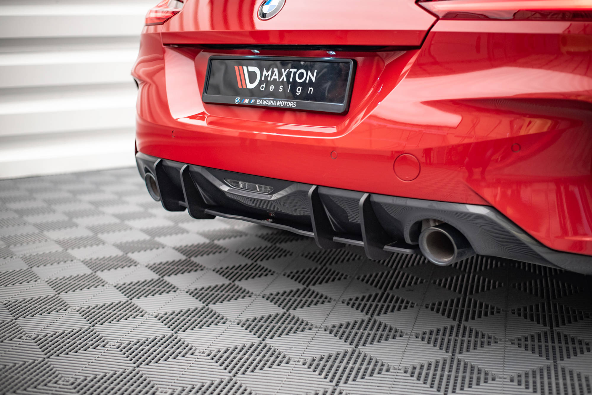 Street-Pro-Rear-Diffuser-BMW-Z4-M-Pack-G29---Black