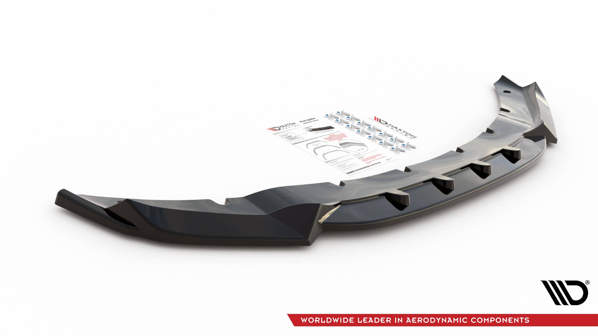 Front-Splitter-V.1-BMW-X5-M-F15---Gloss-Black