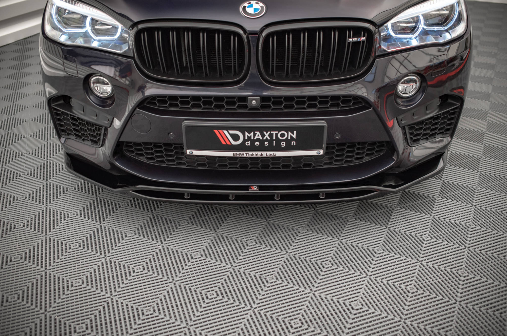 Front-Splitter-V.2-BMW-X5-M-F15---Gloss-Black