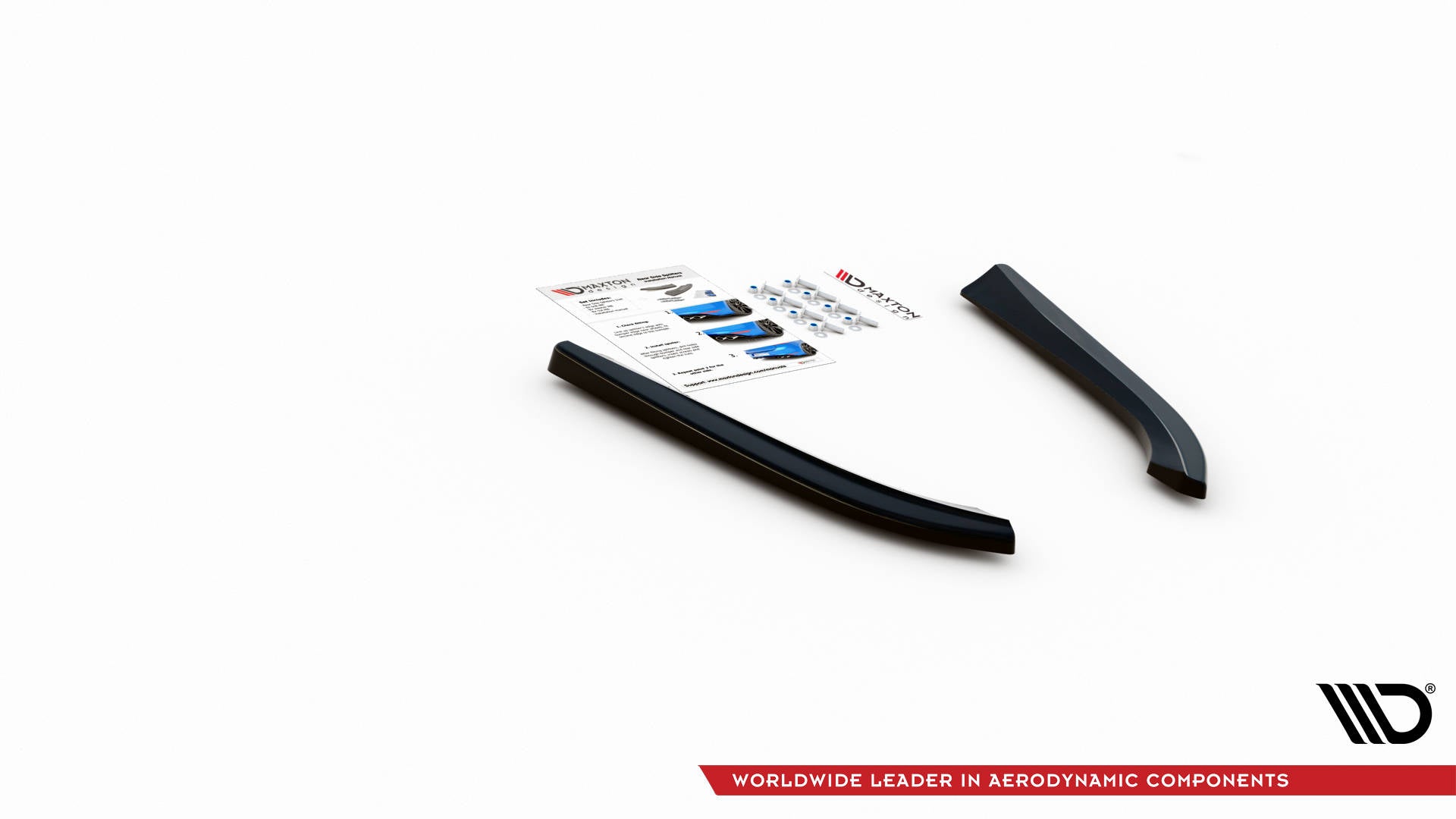 Rear-Side-Splitters-Audi-S8-D3---Gloss-Black