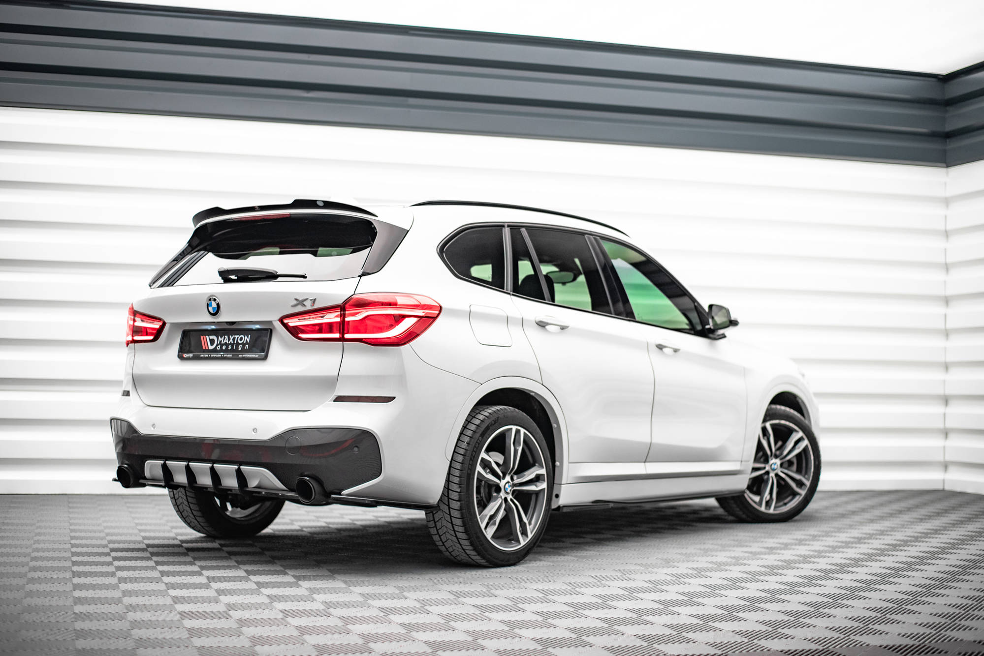 Spoiler-Cap-BMW-X1-M-Pack-F48---Gloss-Black
