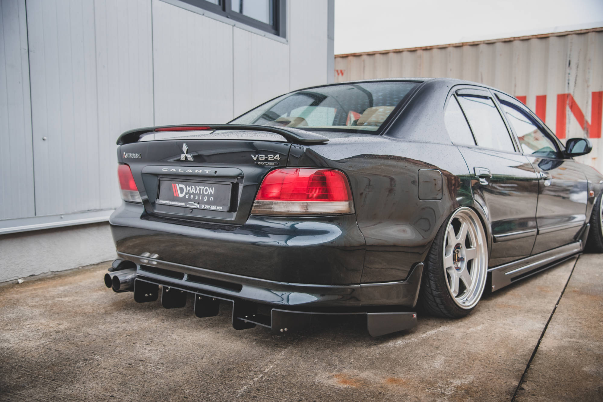 Rear-Diffuser-Racing-Mitsubishi-Galant-Avance-MK8