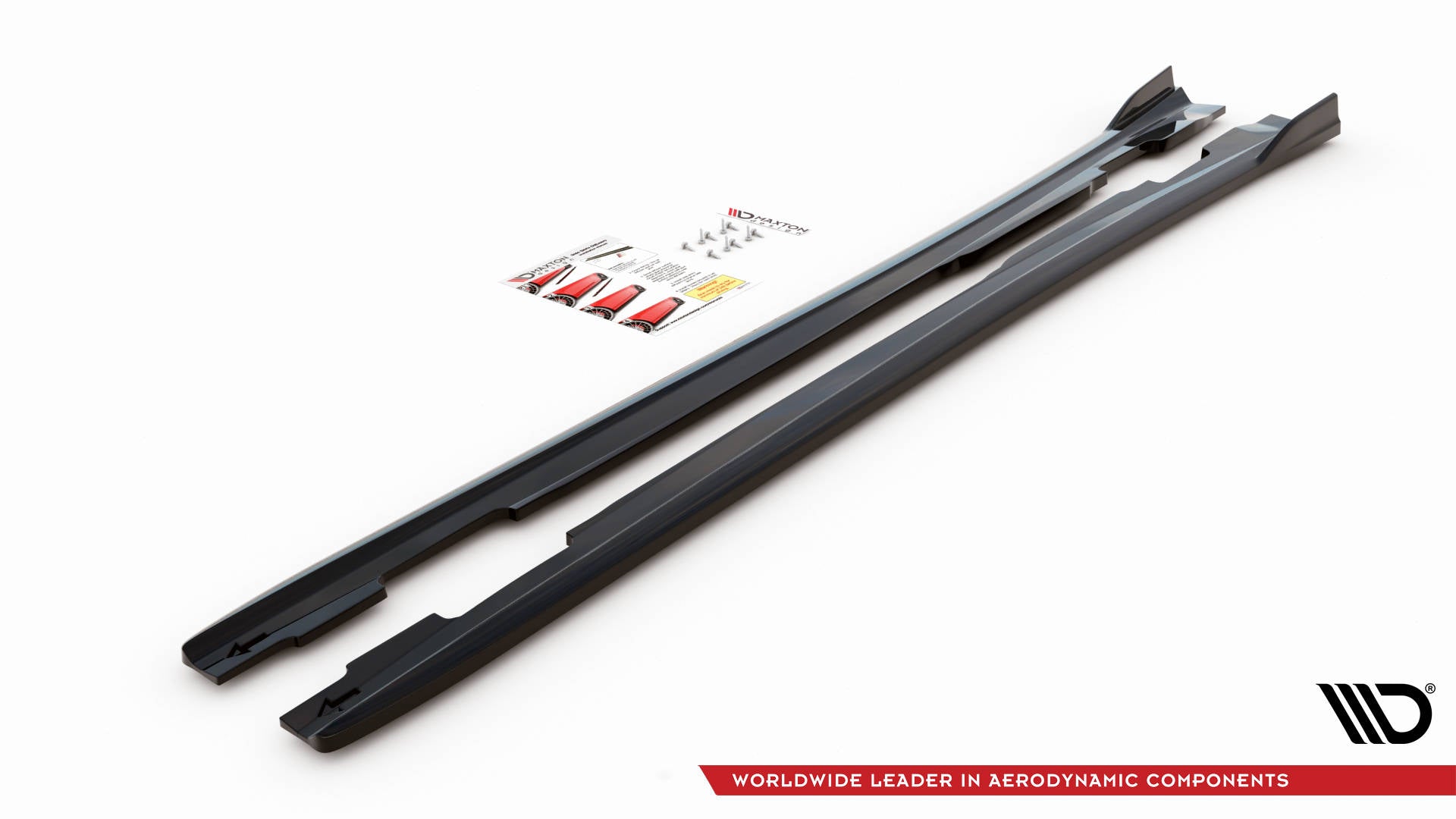 Side-Skirts-Diffusers-V.1-Mercedes-Benz-A-W176---Gloss-Black