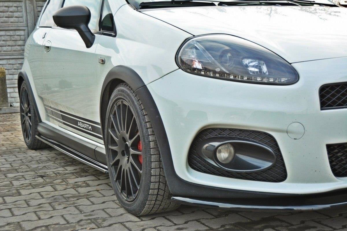 Side-Skirts-Diffusers-Fiat-Grande-Punto-Abarth---Gloss-Black