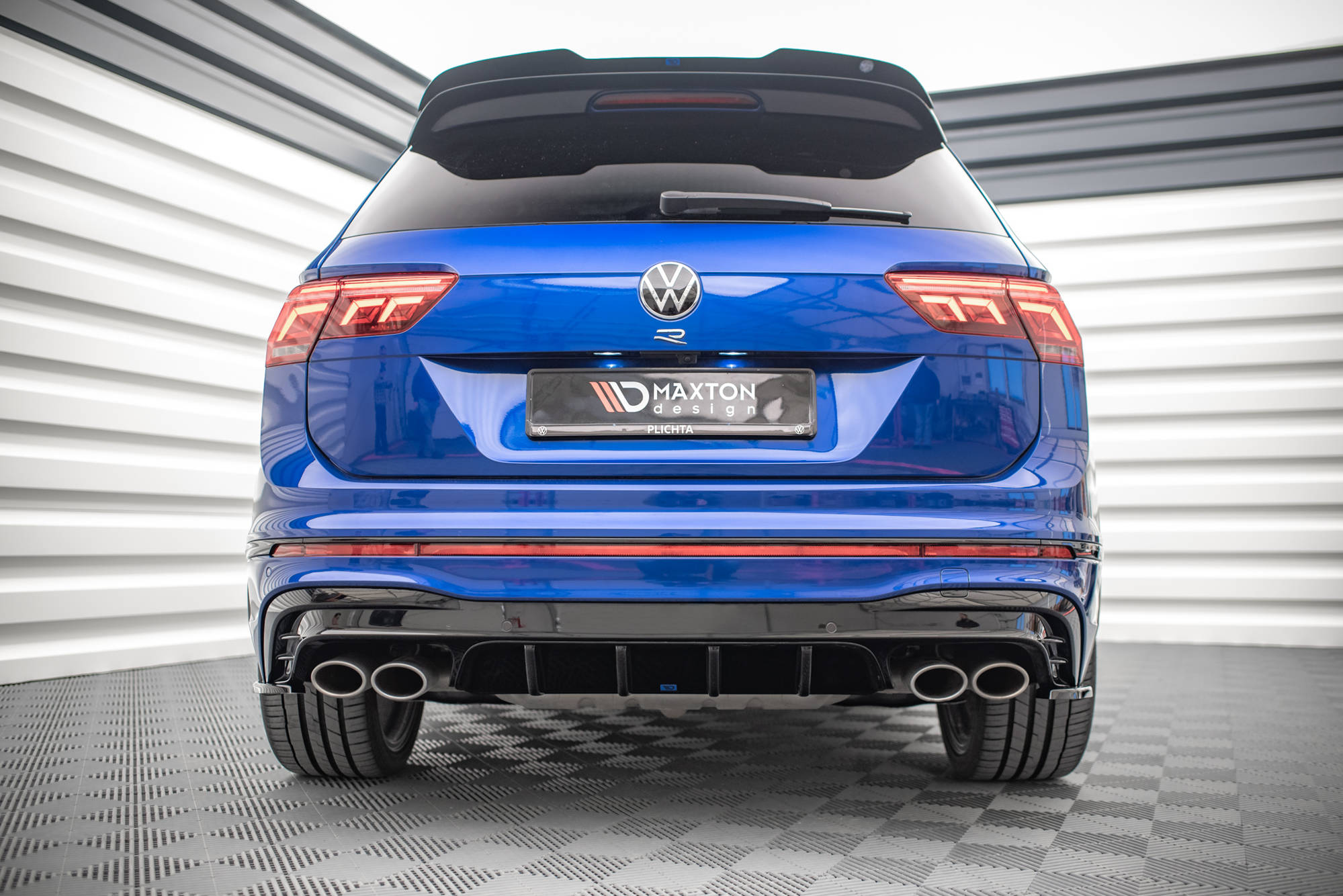 Rear-Valance-Volkswagen-Tiguan-R-MK2-Facelift---Gloss-Black