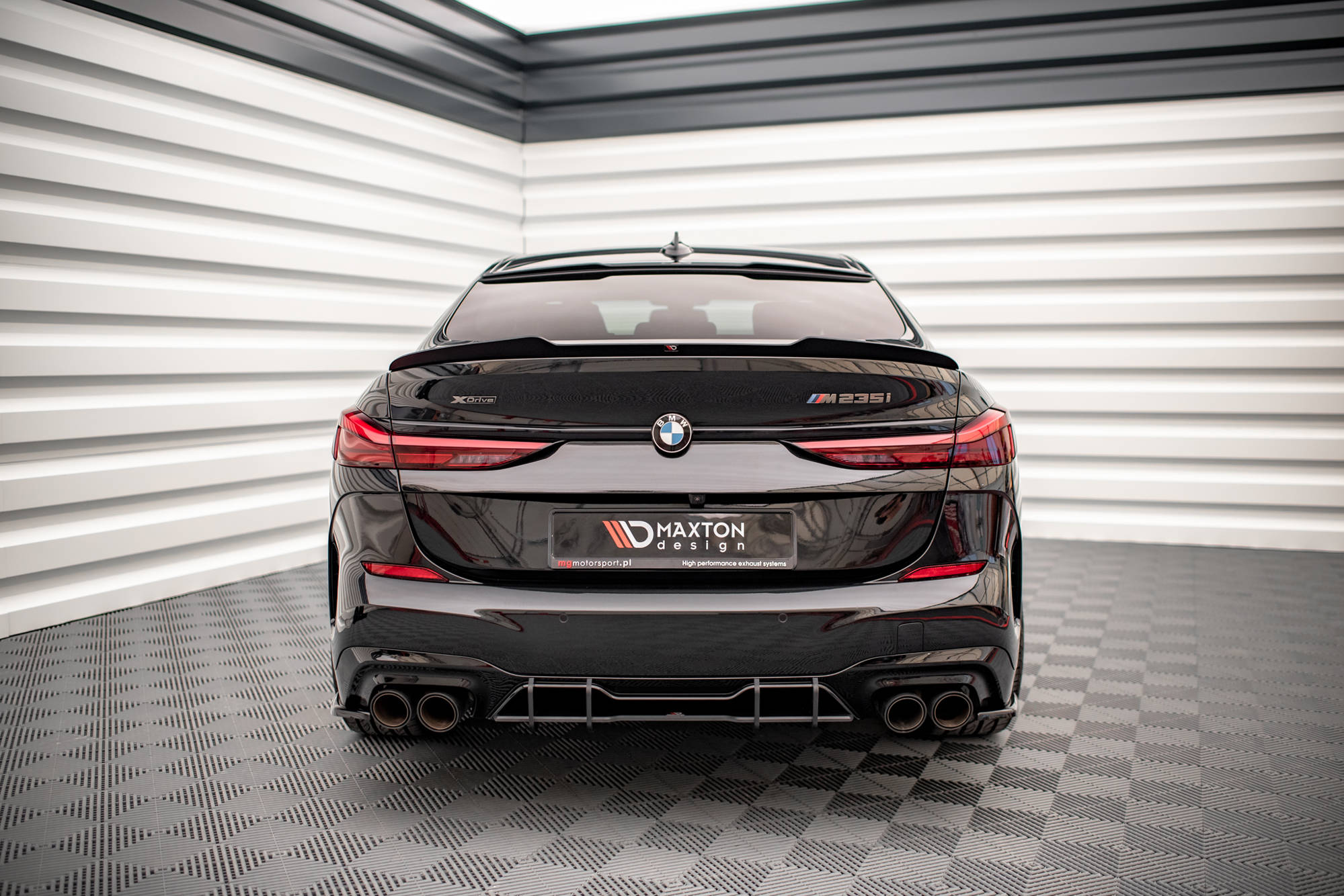 Street-Pro-Rear-Diffuser-BMW-M235I-Gran-Coupe-F44-Red-Line
