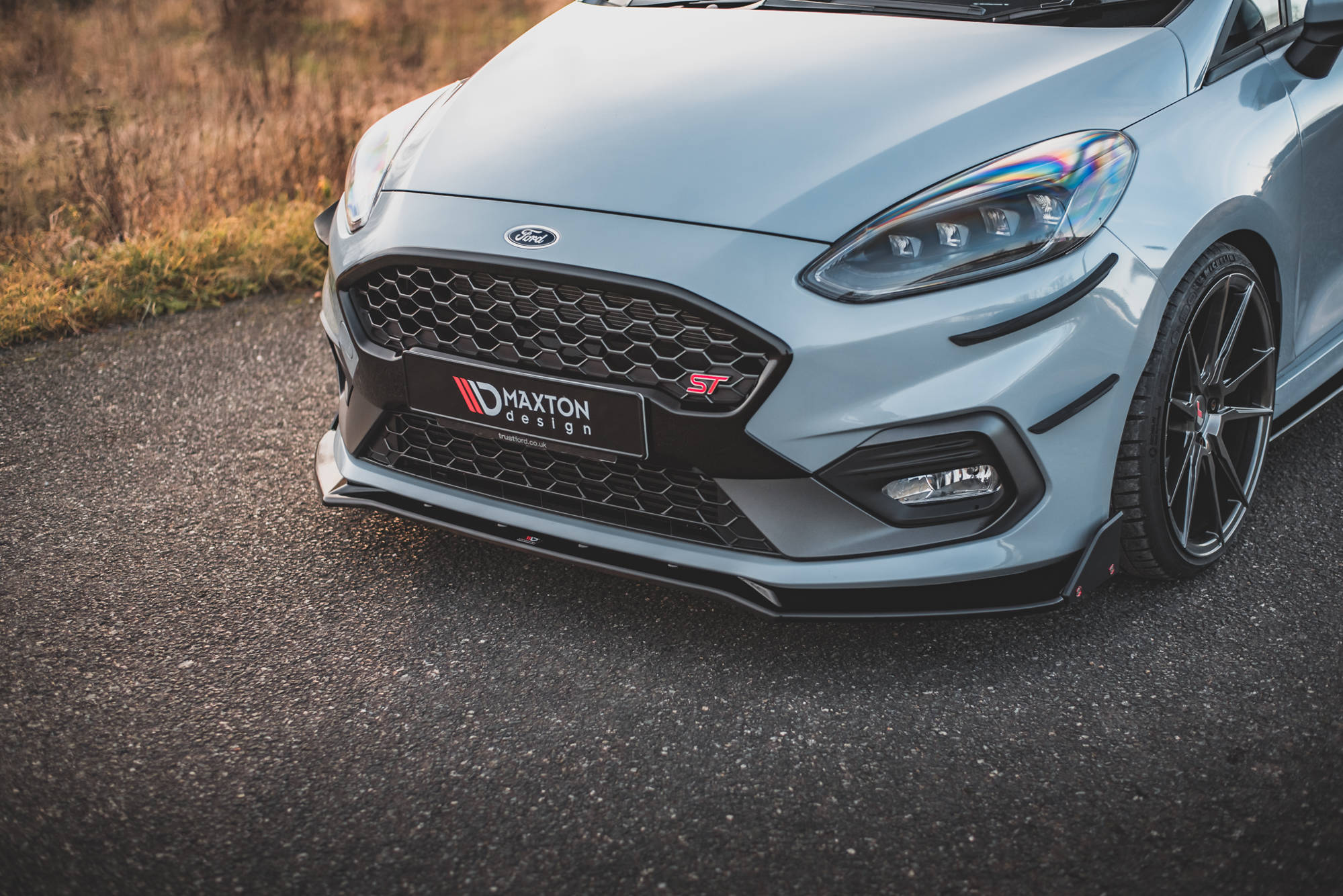 Front-Splitter-+-Flaps-V.4-Ford-Fiesta-ST-/-ST-Line-Not-Prim