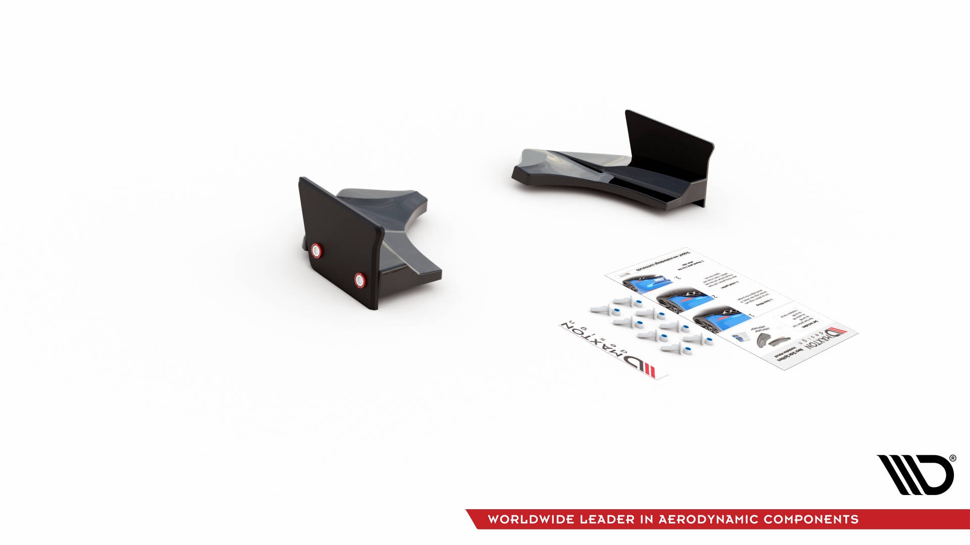 Rear-Side-Splitters-+-Flaps-V.4-Ford-Fiesta-ST-MK8-Not-Prime