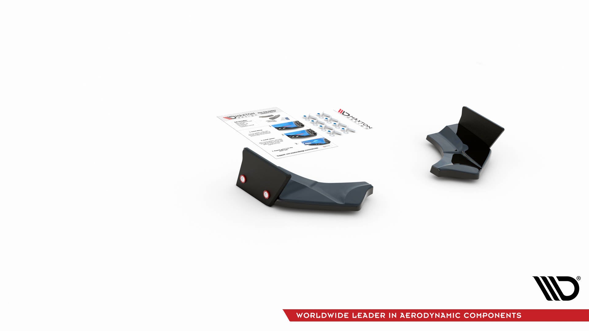 Rear-Side-Splitters-+-Flaps-V.4-Ford-Fiesta-ST-MK8-Not-Prime