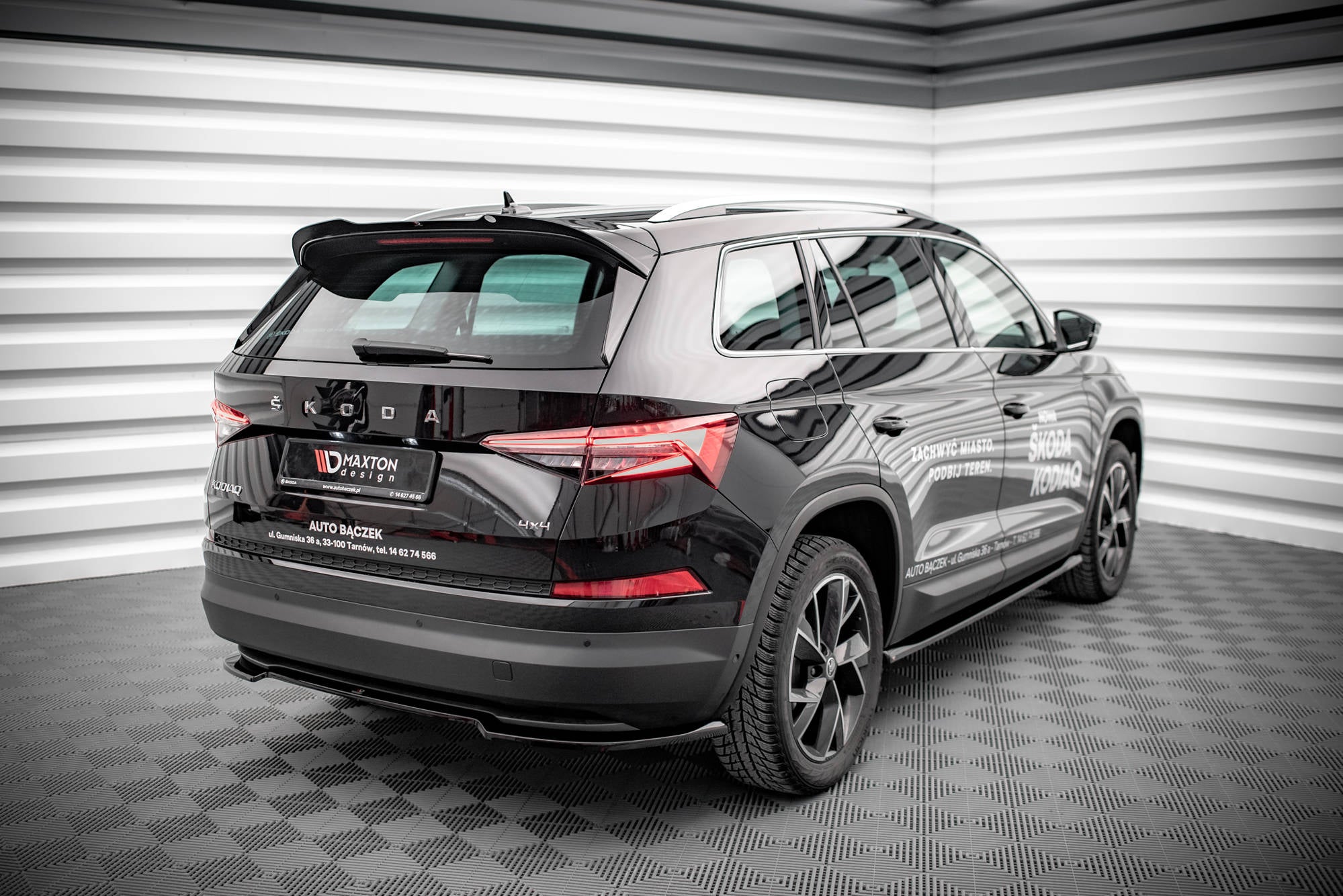 Spoiler-Cap-Skoda-Kodiaq-MK1-Facelift---Gloss-Black