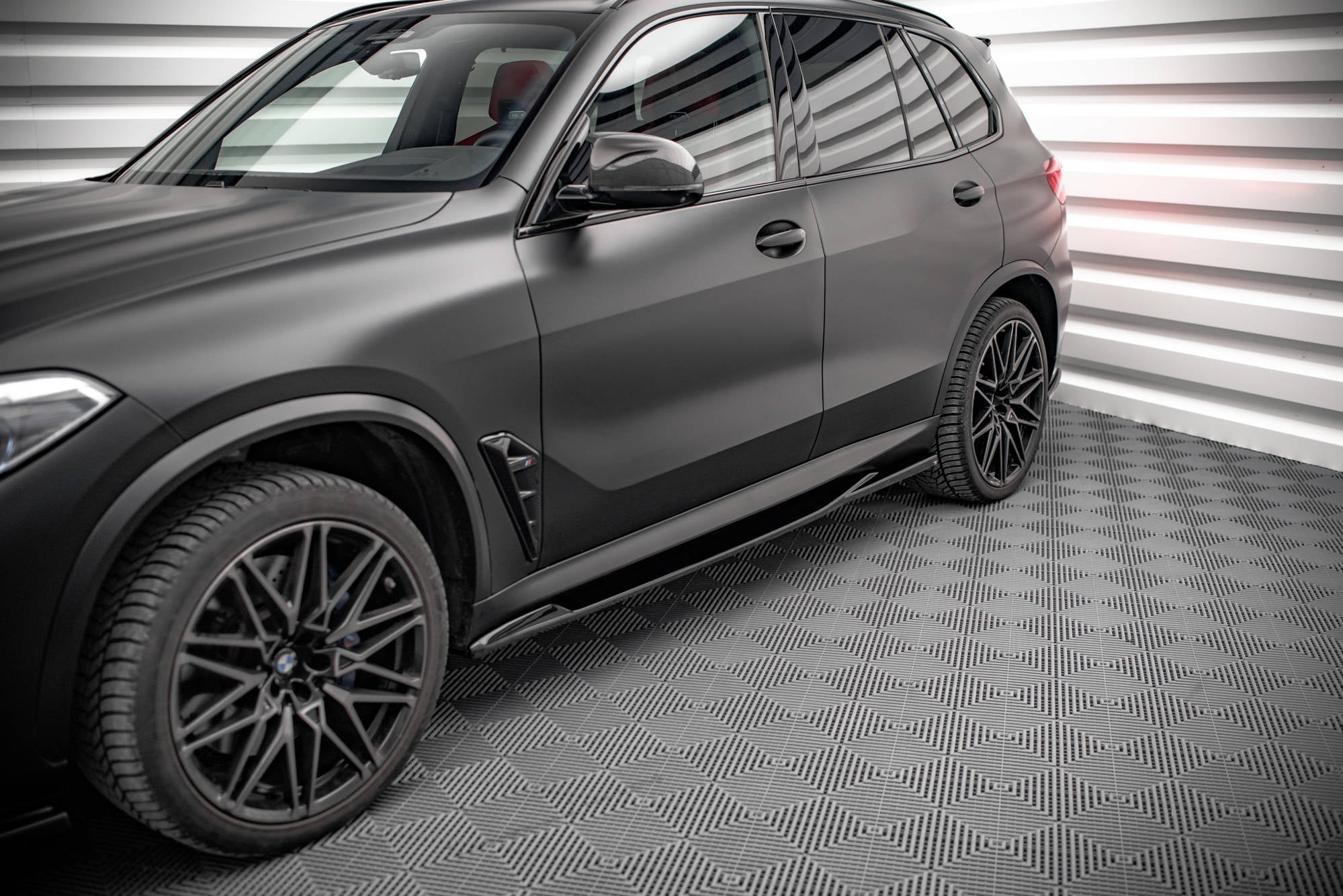 Side-Skirts-Diffusers-BMW-X5M-F95---Gloss-Black